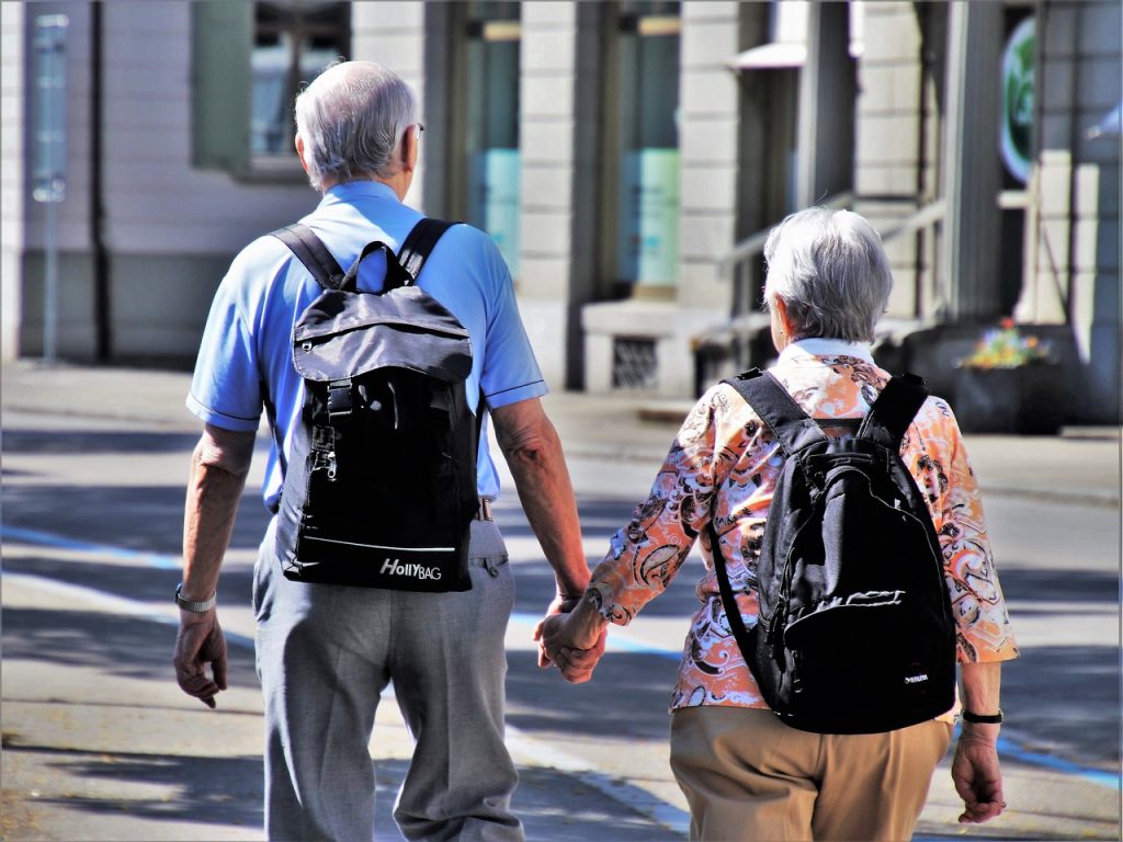 Senior, ältere Menschen, Menschen